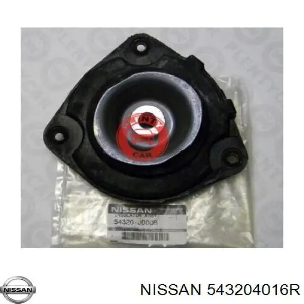 543204016R Nissan soporte amortiguador delantero derecho