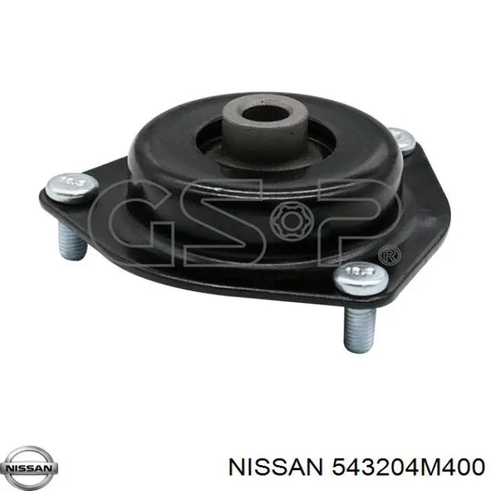 543204M400 Nissan soporte amortiguador delantero