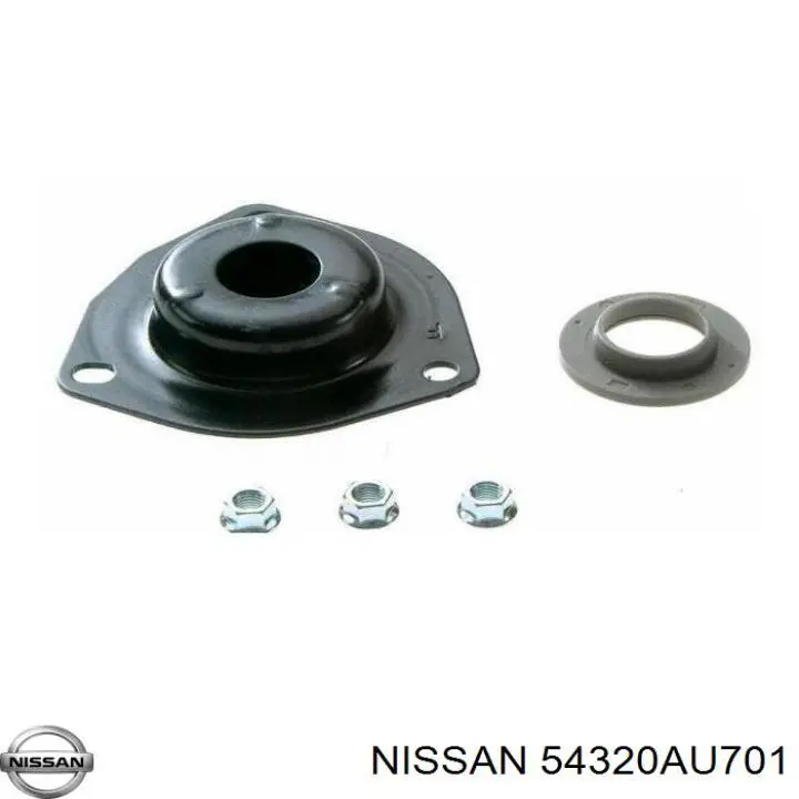 54320AU701 Nissan soporte amortiguador delantero