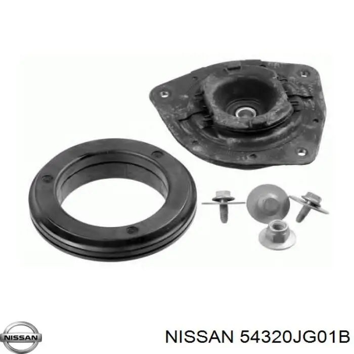 Comprar 54320JG01B Nissan/Infiniti Soporte del amortiguador delantero derecho