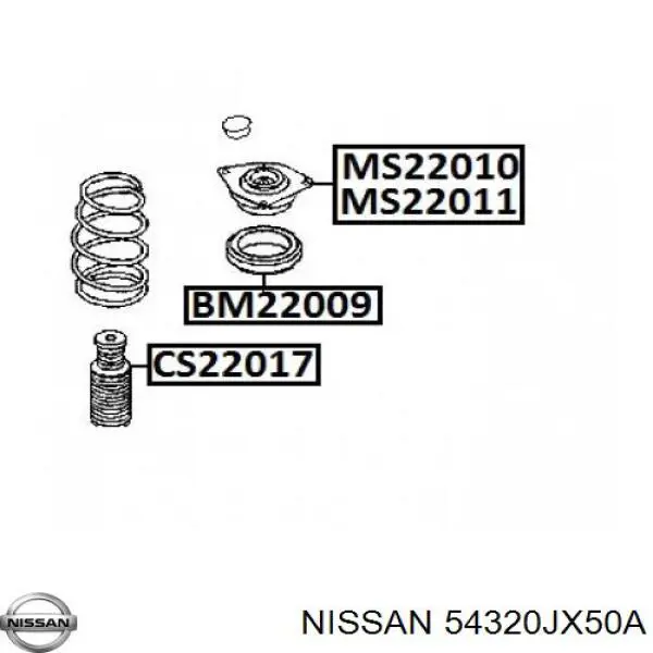 54320JX50A Nissan