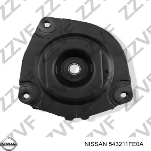 Soporte del amortiguador delantero izquierdo Nissan/Infiniti 543211FE0A precio, desde 32,64 EUR
