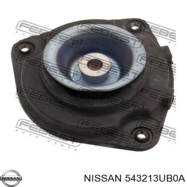 543213UB0A Nissan soporte amortiguador delantero izquierdo