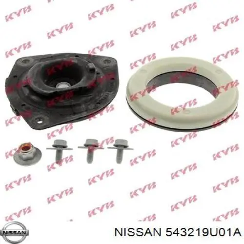 Comprar 543219U01A Nissan/Infiniti Soporte del amortiguador delantero izquierdo