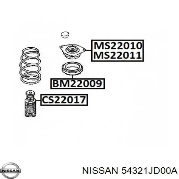 54321JD00A Nissan