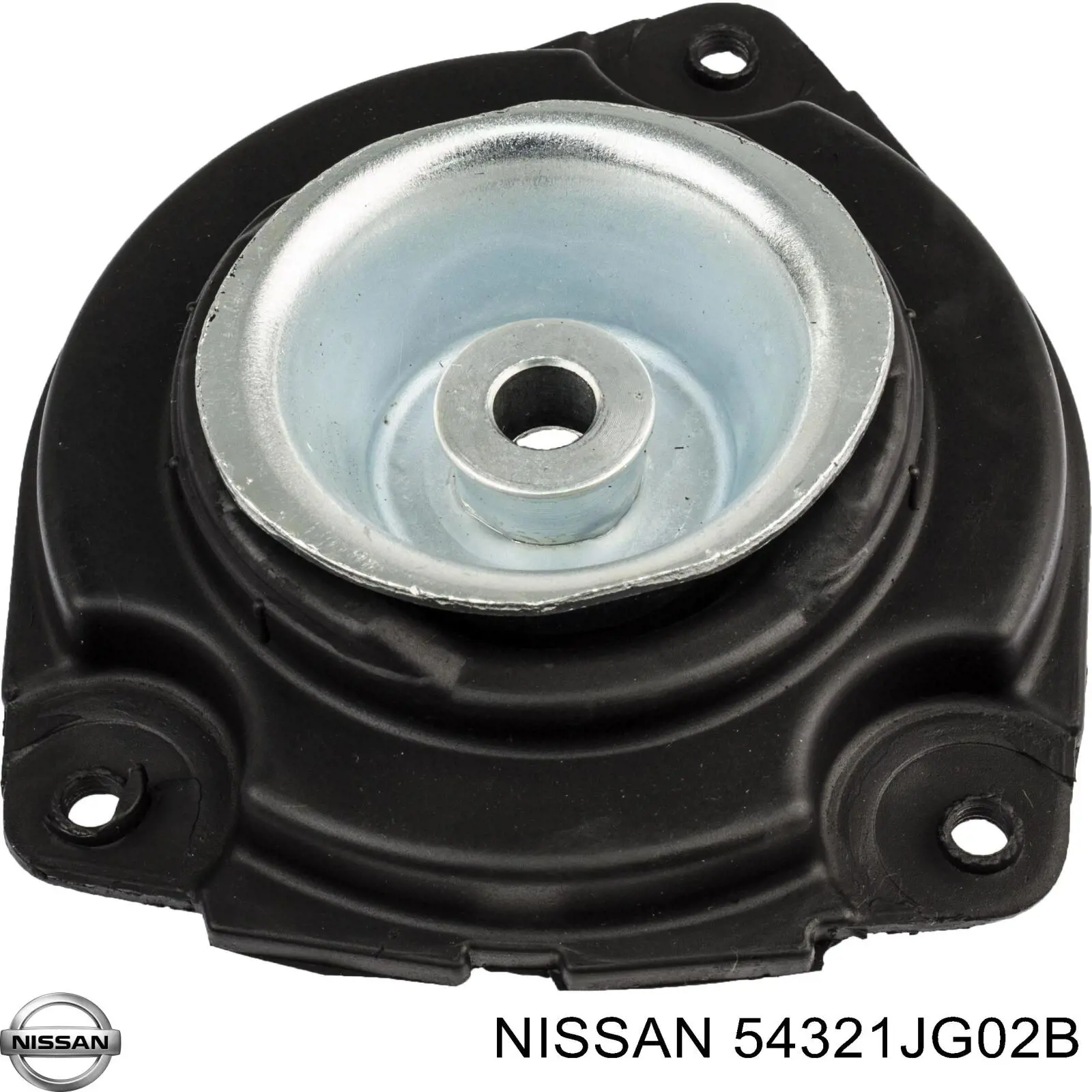 54321JG02B Nissan soporte amortiguador delantero izquierdo