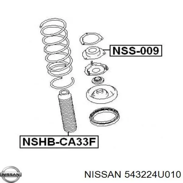 543224U010 Nissan soporte amortiguador