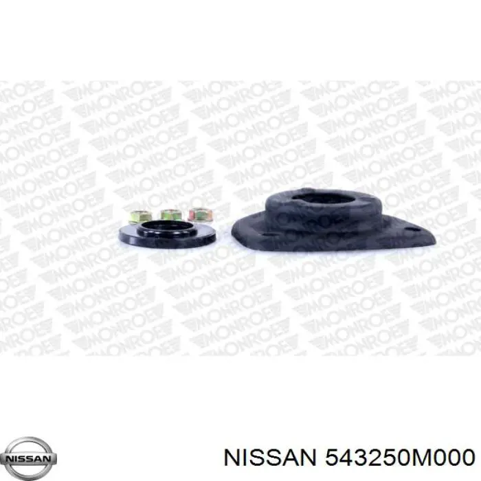 Rodamiento amortiguador delantero para Nissan Sunny (N14)