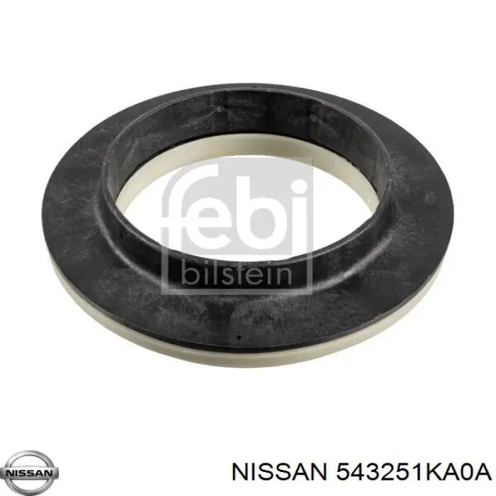 Rodamiento de soporte del amortiguador delantero Nissan/Infiniti 543251KA0A precio, desde 17,51 EUR