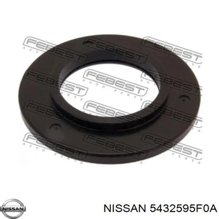 Comprar 5432595F0A Nissan/Infiniti Rodamiento de soporte del amortiguador delantero