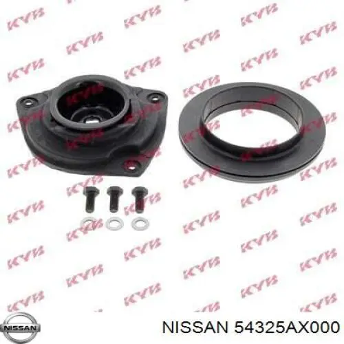 Rodamiento de soporte del amortiguador delantero Nissan/Infiniti 54325AX000 precio, desde 17,51 EUR