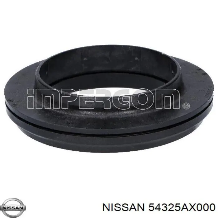 Comprar 54325AX000 Nissan/Infiniti Rodamiento de soporte del amortiguador delantero