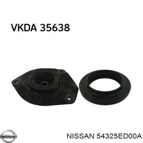 Rodamiento de soporte del amortiguador delantero Nissan/Infiniti 54325ED00A precio, desde 17,51 EUR