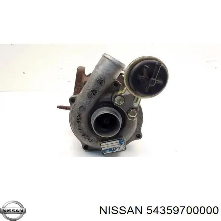 54359700000 Nissan turbocompresor