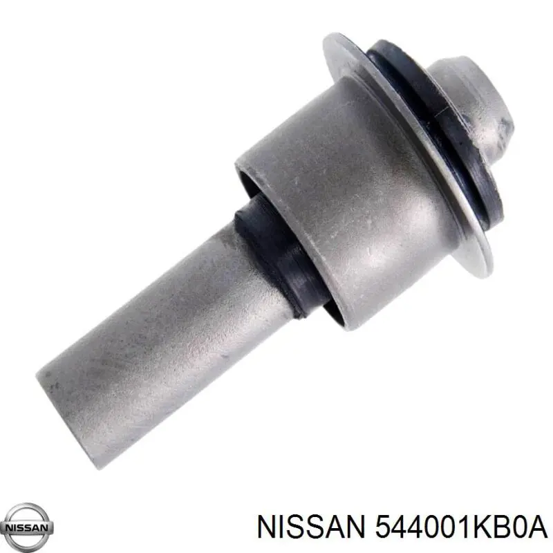 544001KB0A Nissan bloqueo silencioso (almohada De La Viga Delantera (Bastidor Auxiliar))