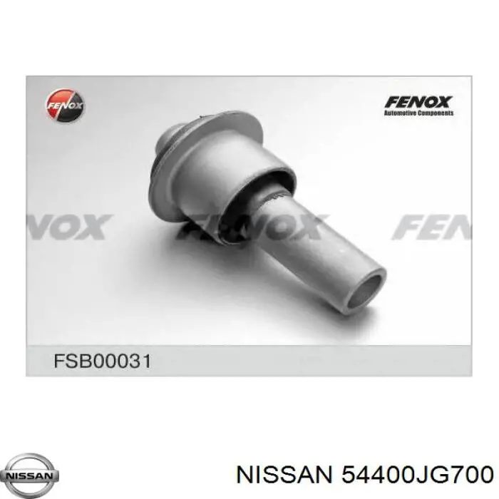 Comprar 54400JG71A Nissan/Infiniti Puente delantero