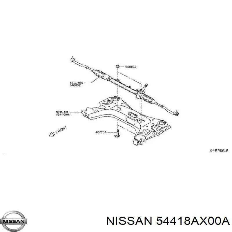 54418AX00A Nissan