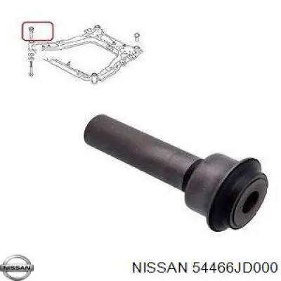 Comprar 54466JD000 Nissan/Infiniti Bloqueo Silencioso (Almohada) De La Viga Delantera (Bastidor Auxiliar)