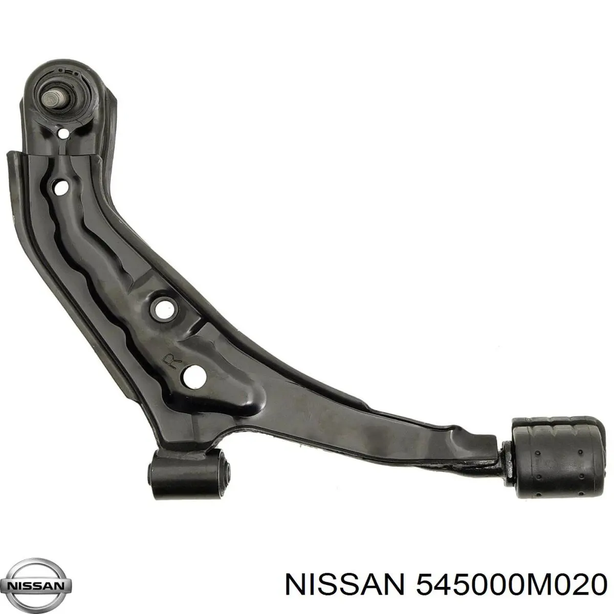 545000M020 Nissan barra oscilante, suspensión de ruedas delantera, inferior derecha