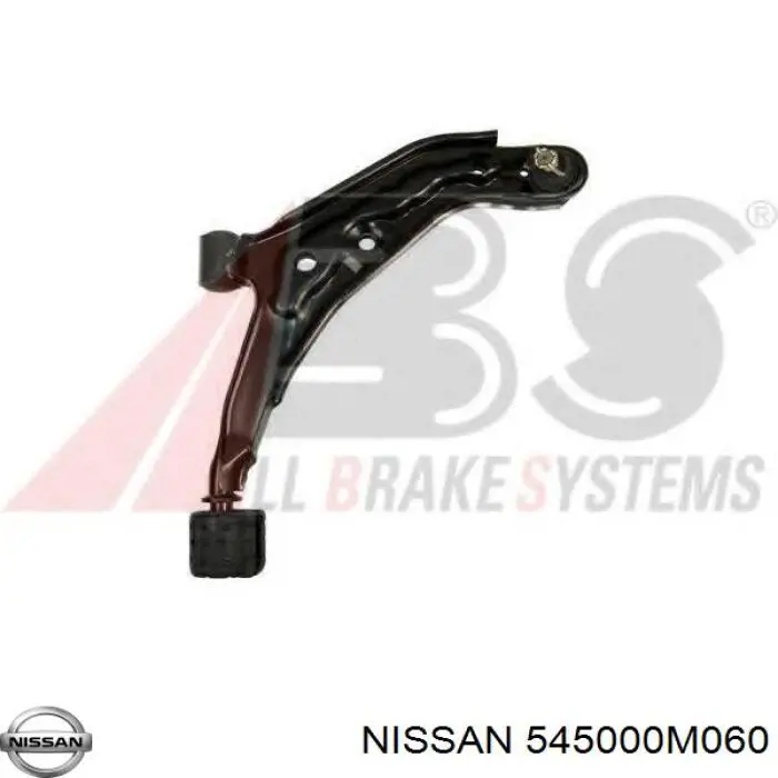 545000M060 Nissan barra oscilante, suspensión de ruedas delantera, inferior derecha