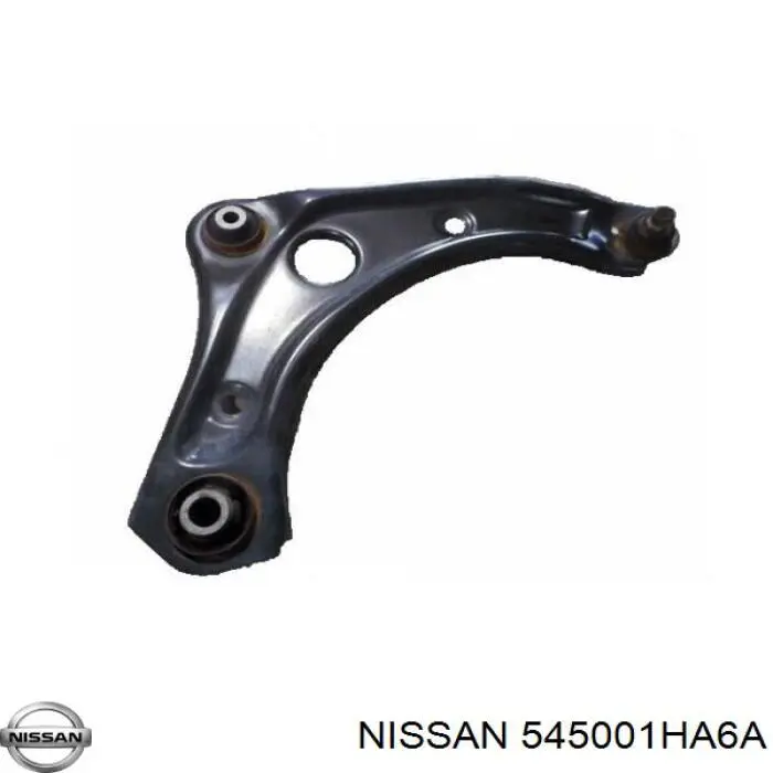 545001HA6A Nissan barra oscilante, suspensión de ruedas delantera, inferior izquierda