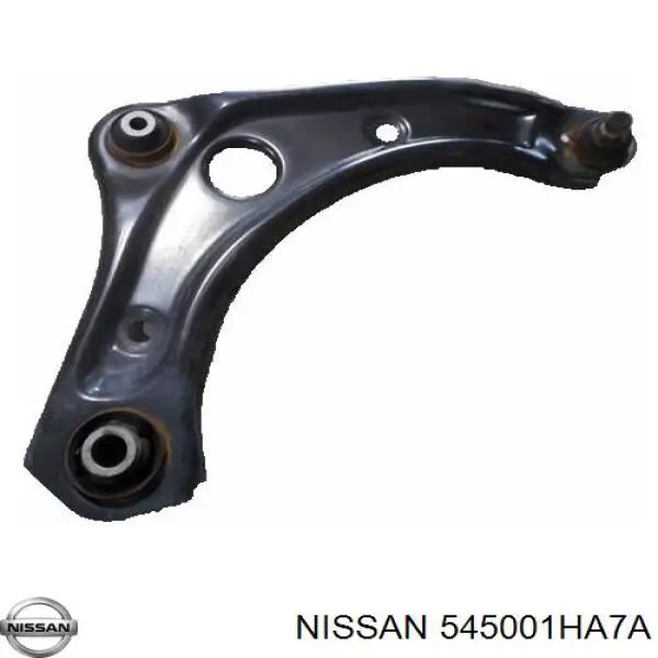 545001HA7A Nissan barra oscilante, suspensión de ruedas delantera, inferior derecha