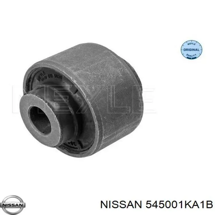 545001KA1B Nissan barra oscilante, suspensión de ruedas delantera, inferior derecha