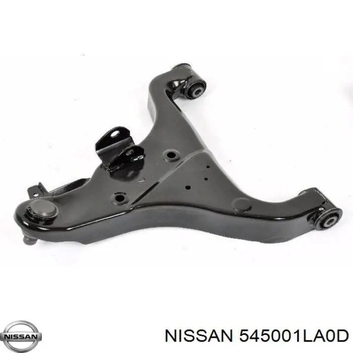 545001LA0D Nissan barra oscilante, suspensión de ruedas delantera, inferior derecha