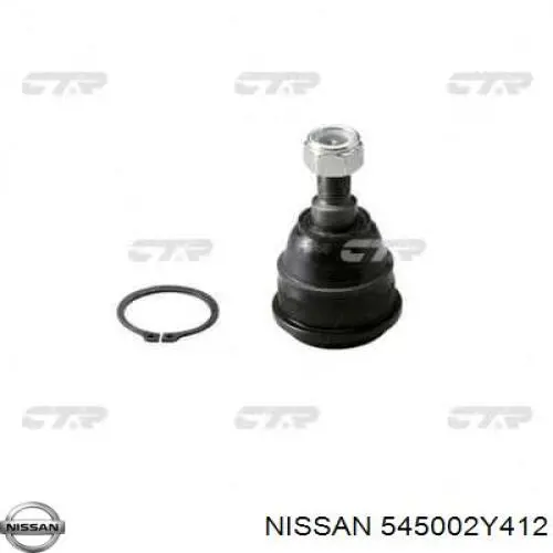 Brazo inferior derecho de la suspensión delantera Nissan/Infiniti 545002Y412