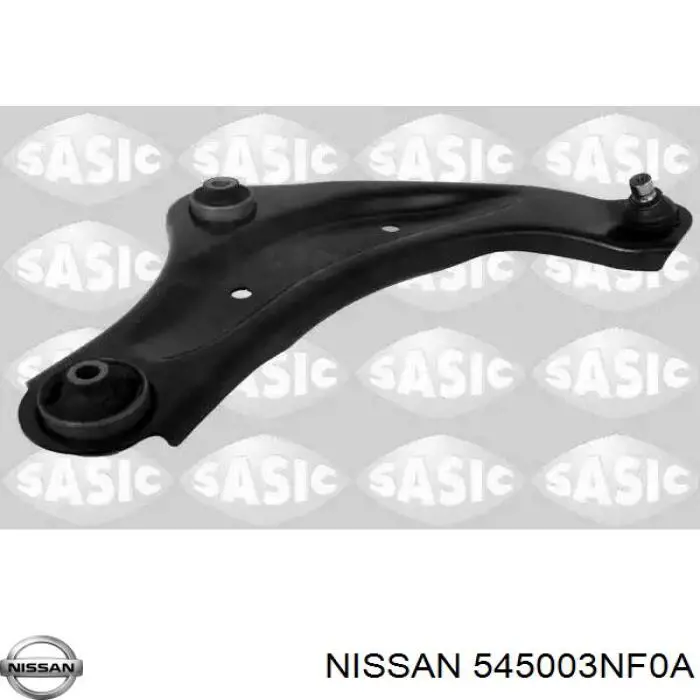 Brazo inferior derecho de la suspensión delantera Nissan/Infiniti 545003NF0A
