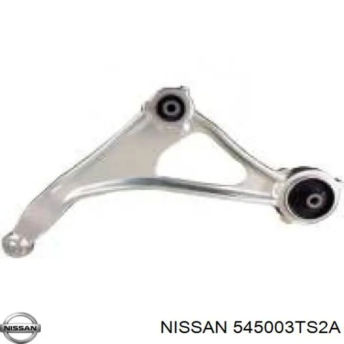 Barra oscilante, suspensión de ruedas delantera, inferior derecha para Nissan Teana (L33)