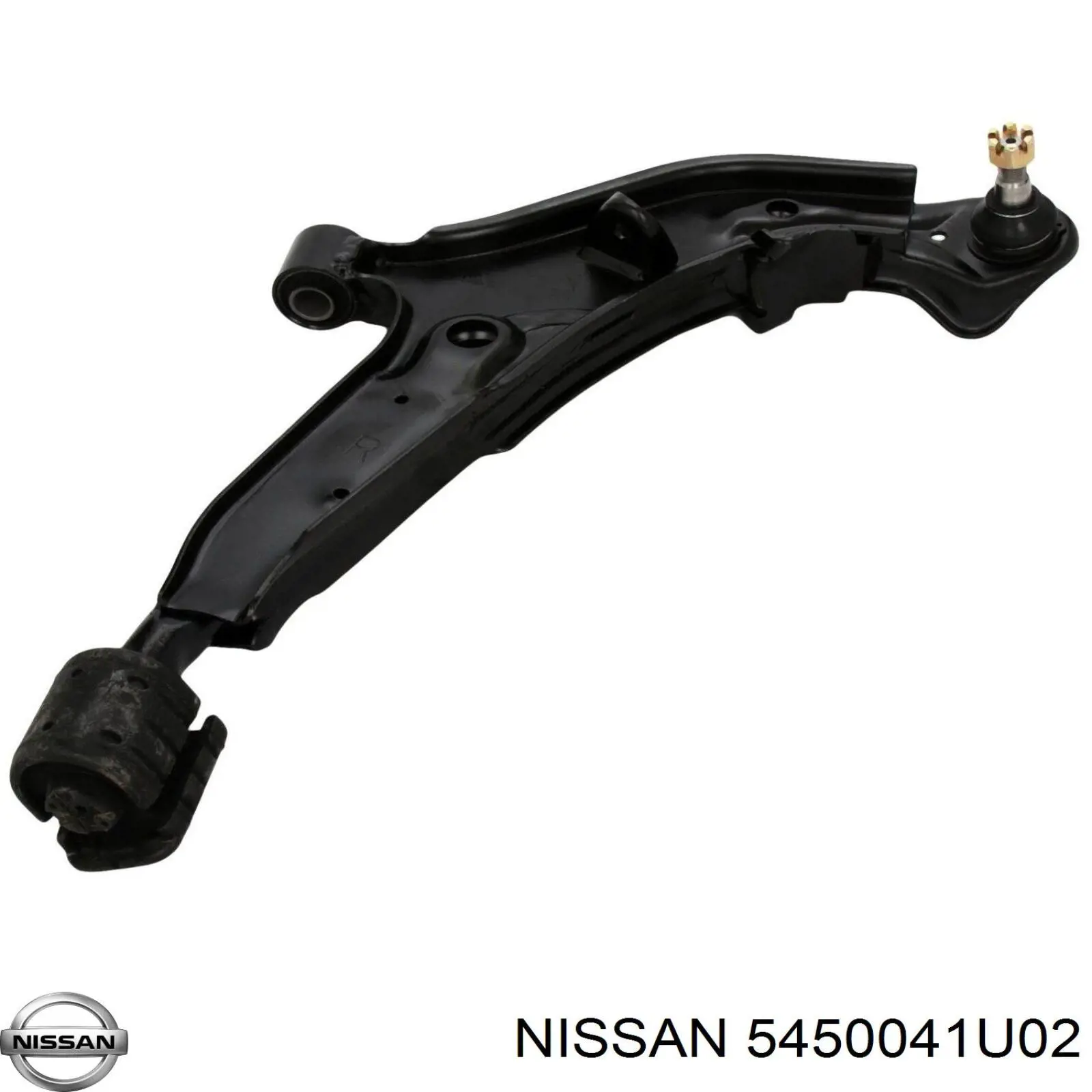 5450041U02 Nissan barra oscilante, suspensión de ruedas delantera, inferior derecha