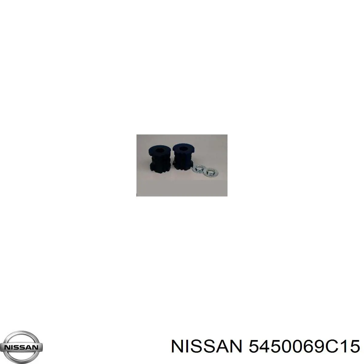 5450069C15 Nissan barra oscilante, suspensión de ruedas delantera, inferior derecha