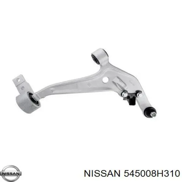 545008H310 Nissan barra oscilante, suspensión de ruedas delantera, inferior derecha