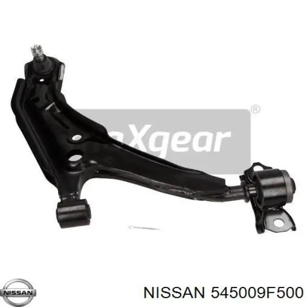545009F500 Nissan/Infiniti Brazo inferior derecho de la suspensión delantera