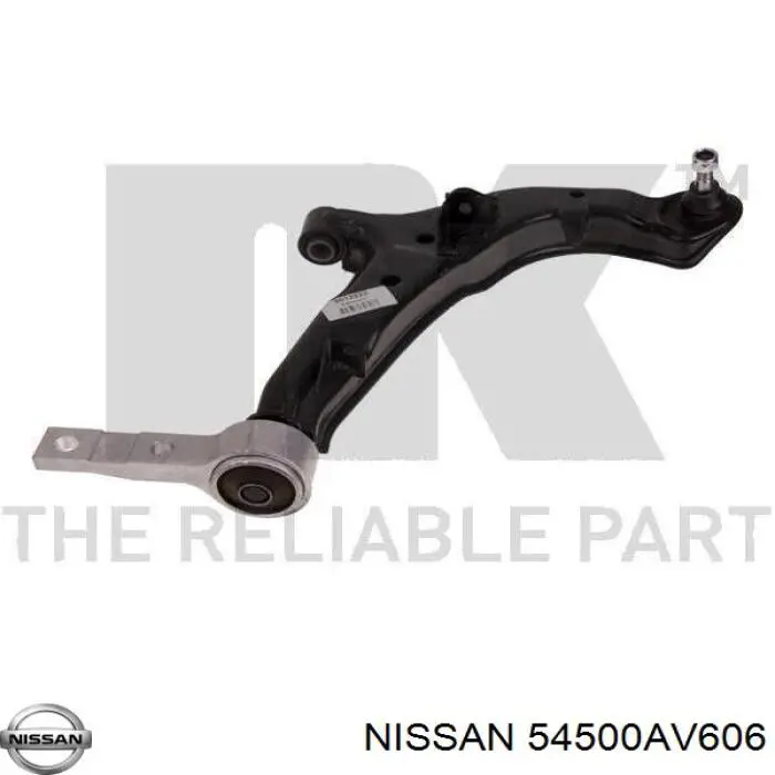 Brazo inferior derecho de la suspensión delantera Nissan/Infiniti 54500AV606 precio, desde 68,24 EUR