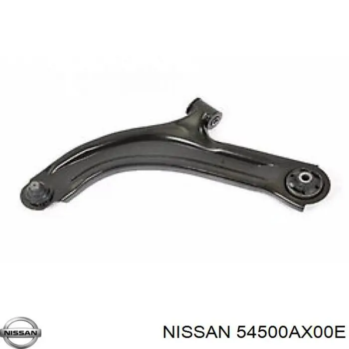 54500AX00E Nissan barra oscilante, suspensión de ruedas delantera, inferior derecha