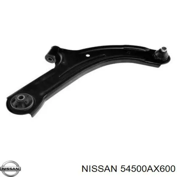 Comprar 54500AX600 Nissan/Infiniti Brazo inferior derecho de la suspensión delantera