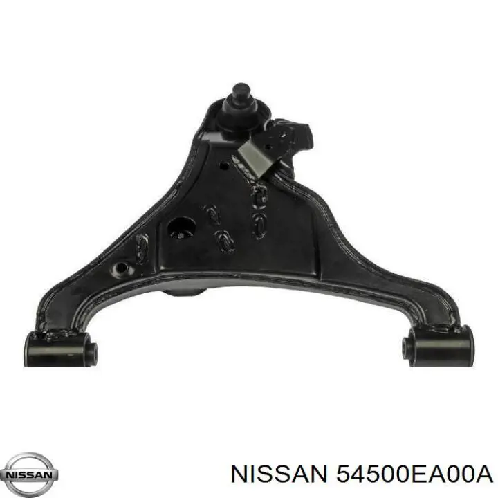 54501EB70A Nissan barra oscilante, suspensión de ruedas delantera, inferior derecha