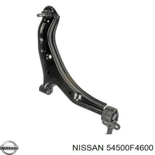 54500F4600 Nissan barra oscilante, suspensión de ruedas delantera, inferior derecha