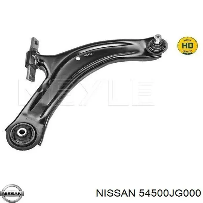 Brazo inferior derecho de la suspensión delantera Nissan/Infiniti 54500JG000 precio, desde 69,14 EUR