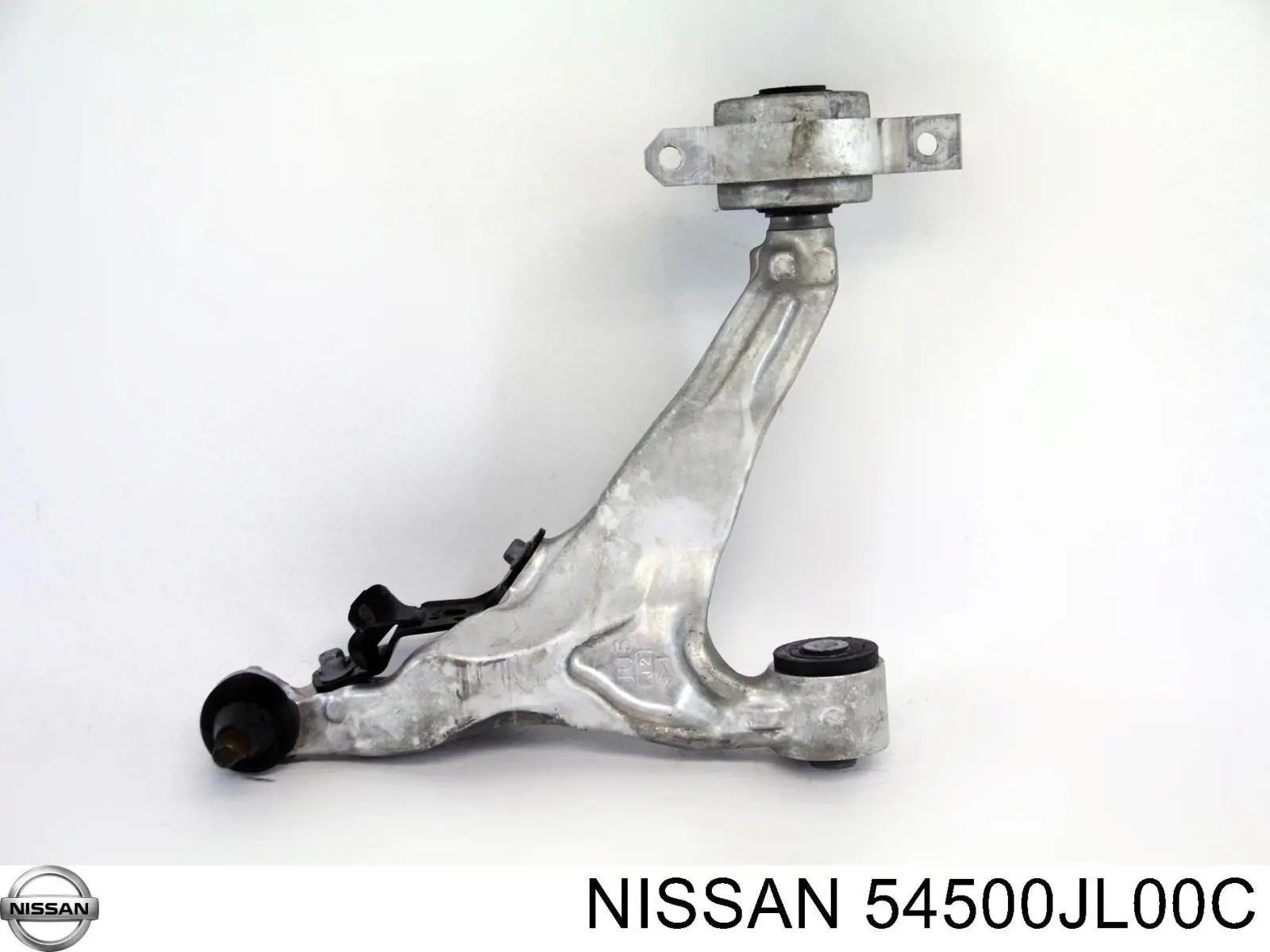 Brazo inferior derecho de la suspensión delantera 3520382 Polcar