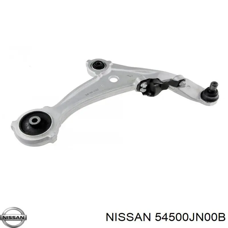 54500JN00B Nissan barra oscilante, suspensión de ruedas delantera, inferior derecha