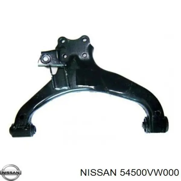 54500VW000 Nissan barra oscilante, suspensión de ruedas delantera, inferior derecha