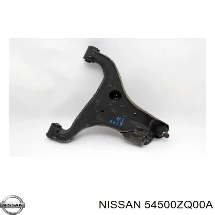 Comprar 54500ZQ00A Nissan/Infiniti Brazo inferior derecho de la suspensión delantera