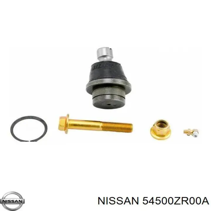 54500ZR00A Nissan barra oscilante, suspensión de ruedas delantera, inferior derecha