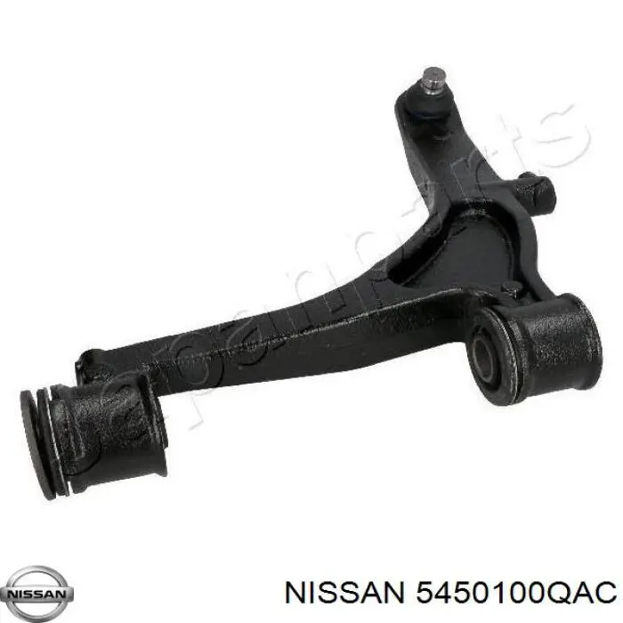 5450100QAC Nissan barra oscilante, suspensión de ruedas delantera, inferior izquierda