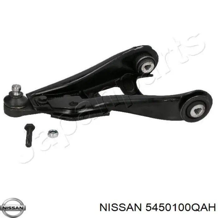 5450100QAH Nissan barra oscilante, suspensión de ruedas delantera, inferior izquierda