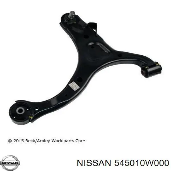 545010W000 Nissan barra oscilante, suspensión de ruedas delantera, inferior izquierda