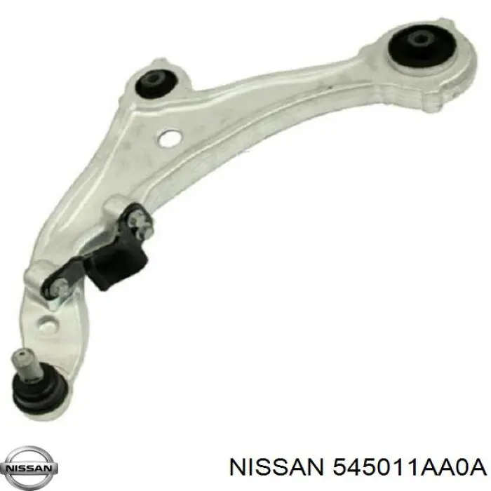 545011AA0A Nissan/Infiniti Brazo inferior izquierdo de la suspensión delantera